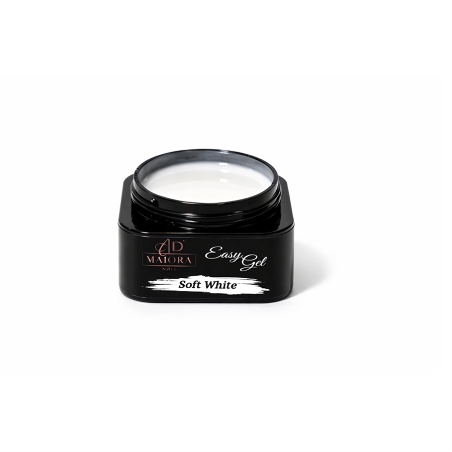 EASY gel soft white aperto ad maiora nails